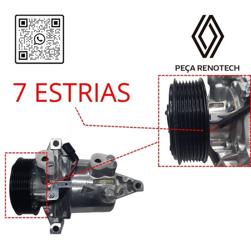 RN 06053R-P 926006053R COMPRESSOR DO AR COND. SAN IILOG IIDUSOROC 1.6 16V H4M - 4